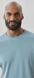 Robert Barakett T-Shirts The Barakett Tee in Soft Teal