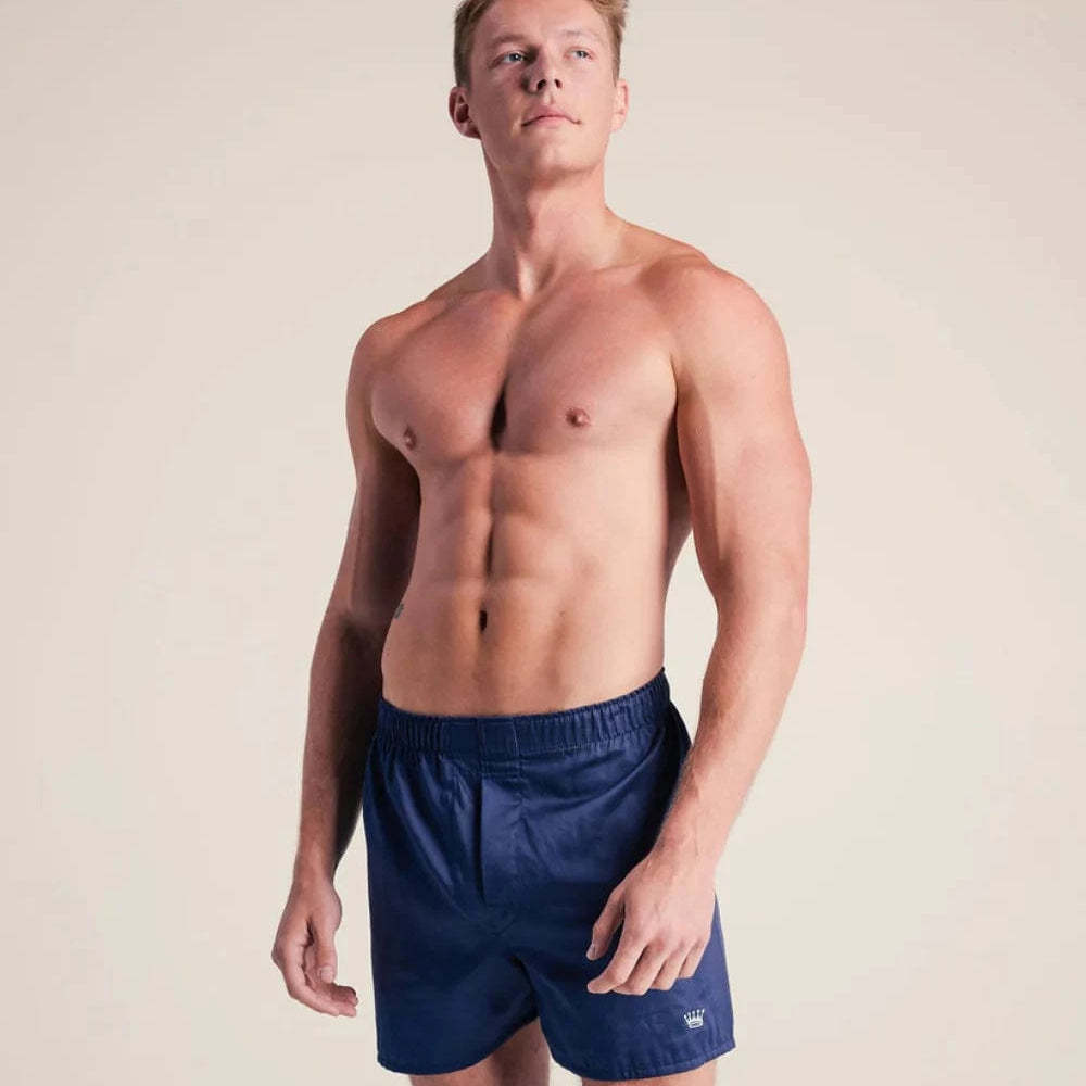 Royal Highnies Underwear & Sleep The Royal Boxer Pack Navy (2 pairs)