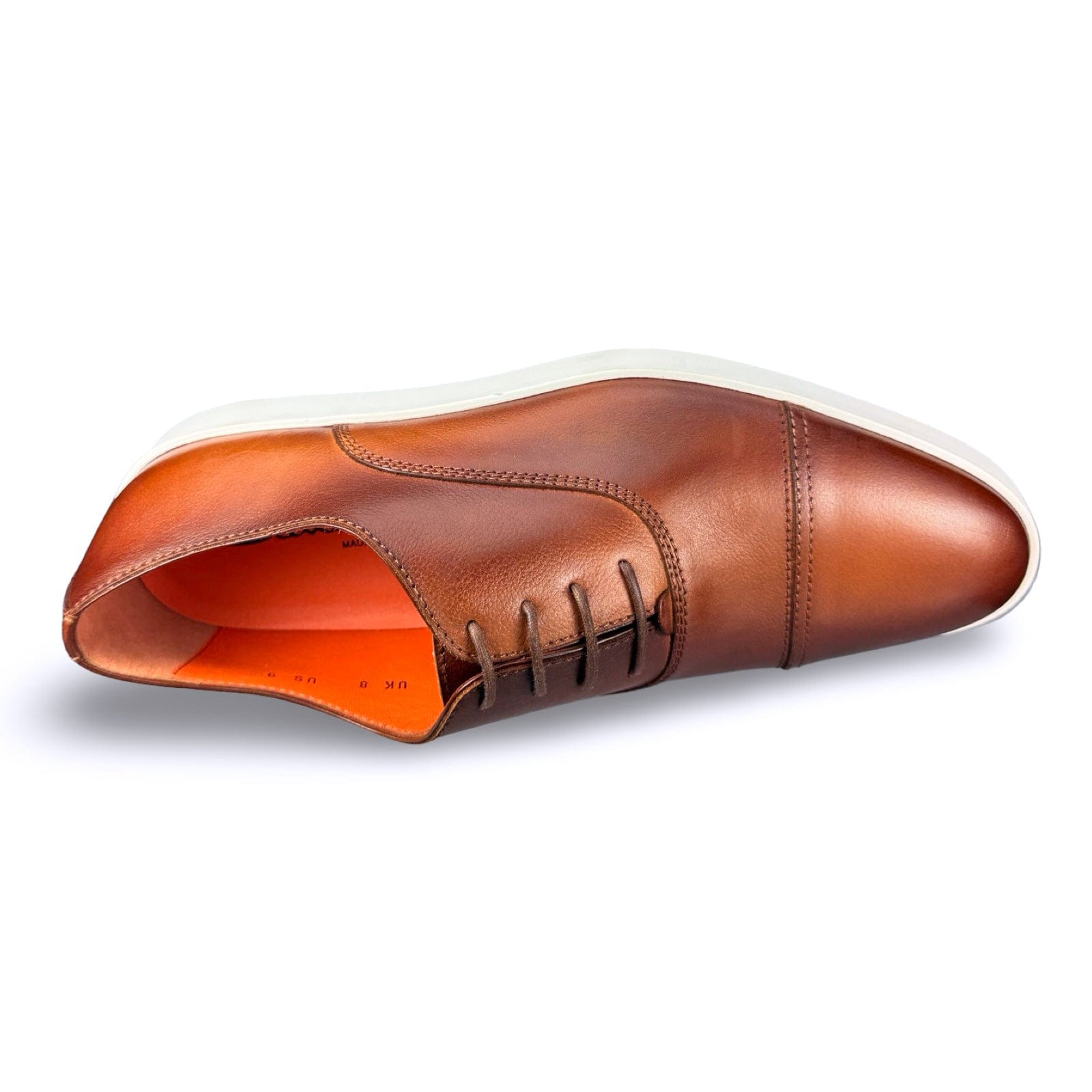 Santoni Shoes Behemoth Cap Toe Hybrid Dress Sneaker