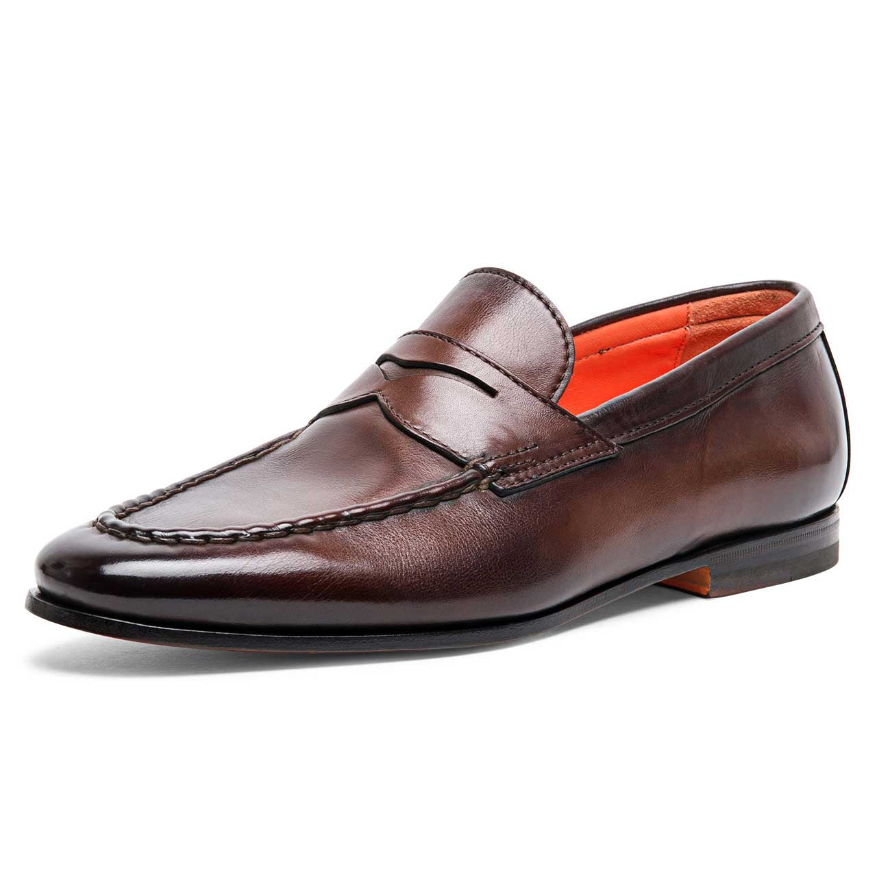 Santoni Shoes Door Penny Loafer