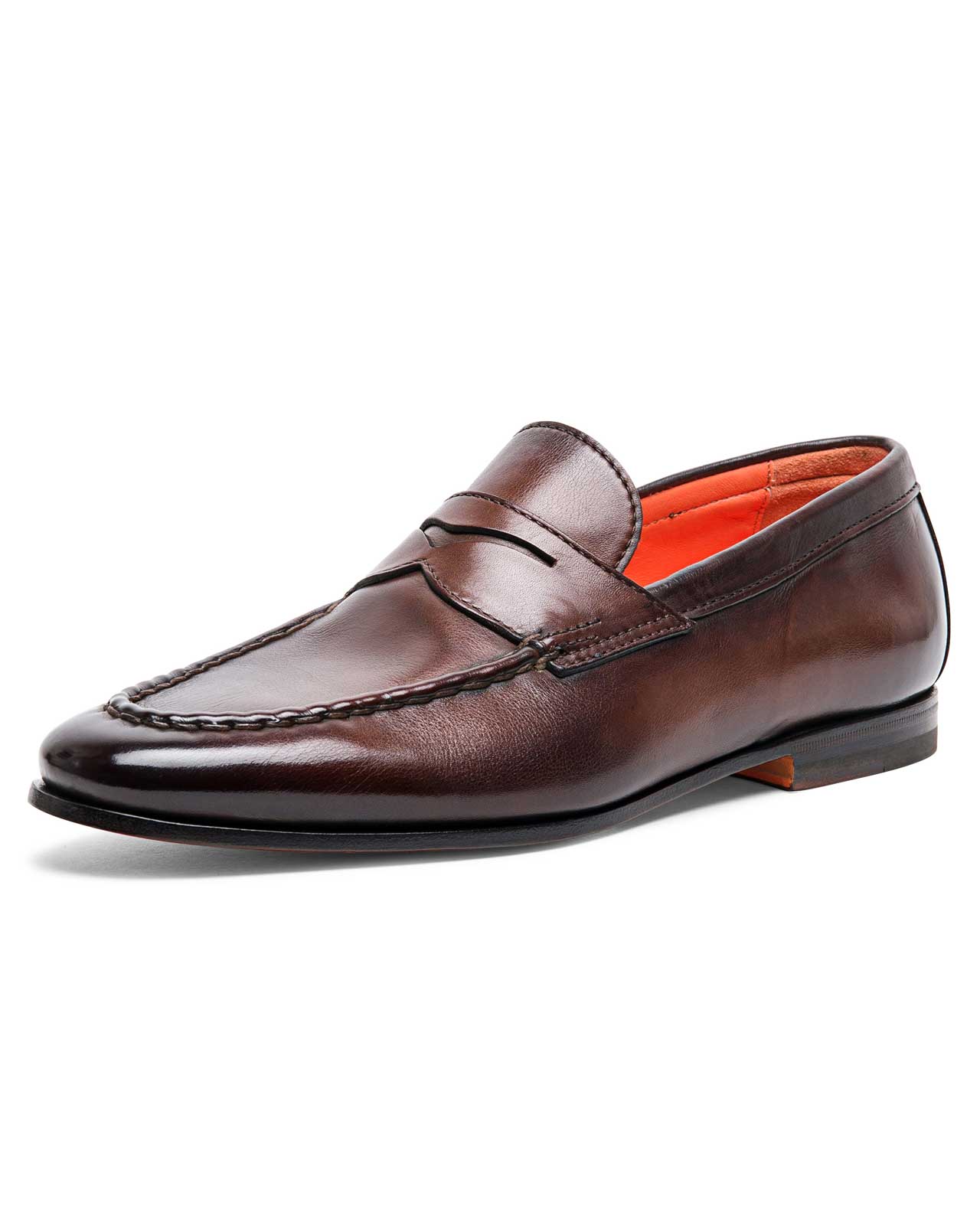 Santoni Shoes Door Penny Loafer