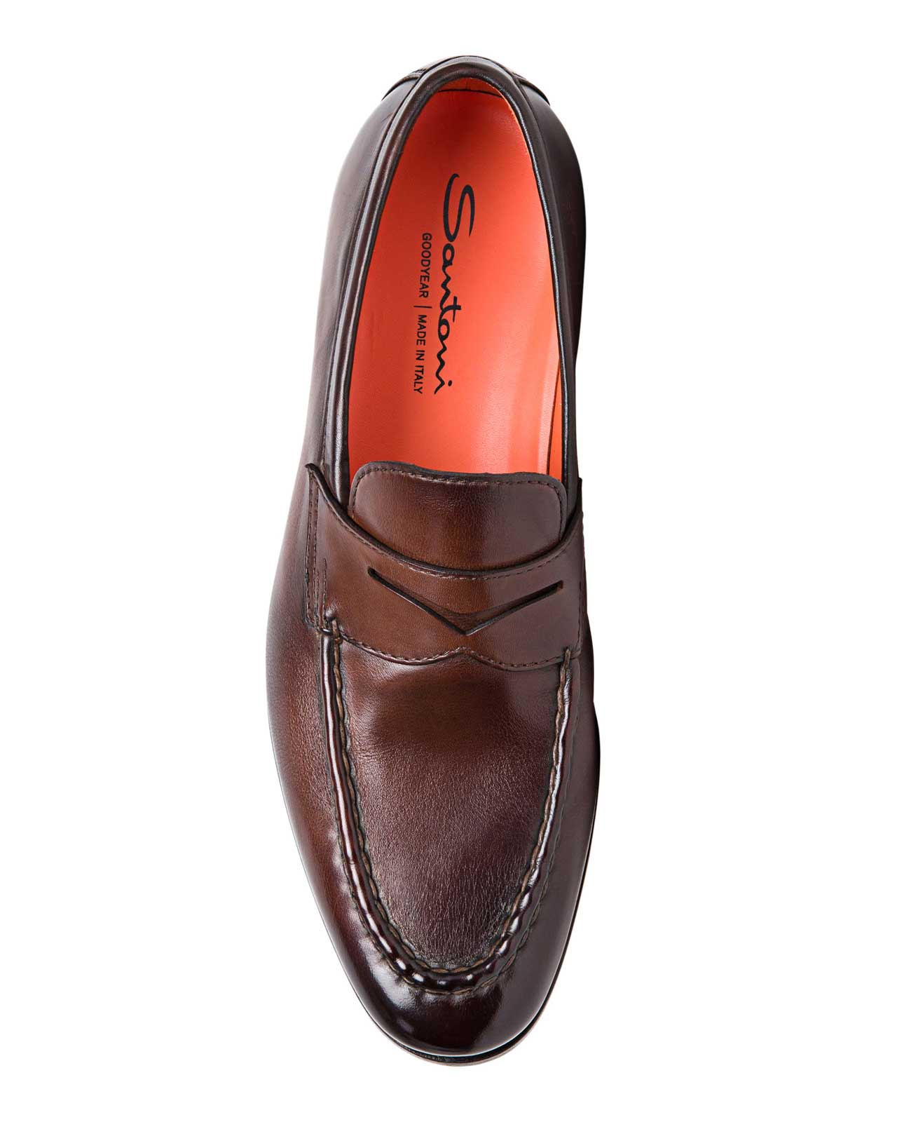 Santoni Shoes Door Penny Loafer