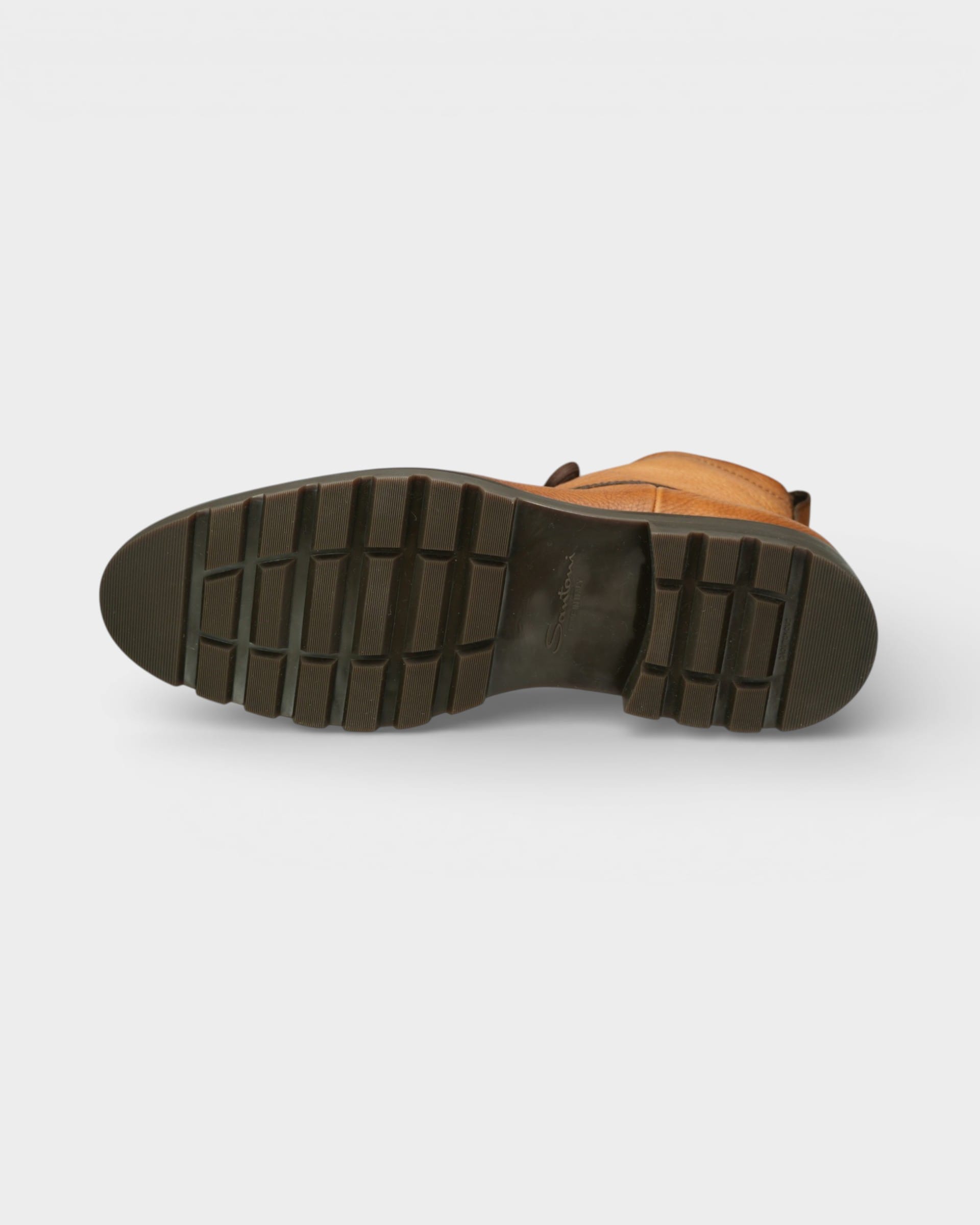 Santoni Shoes Flair Side Zip Desert Boot