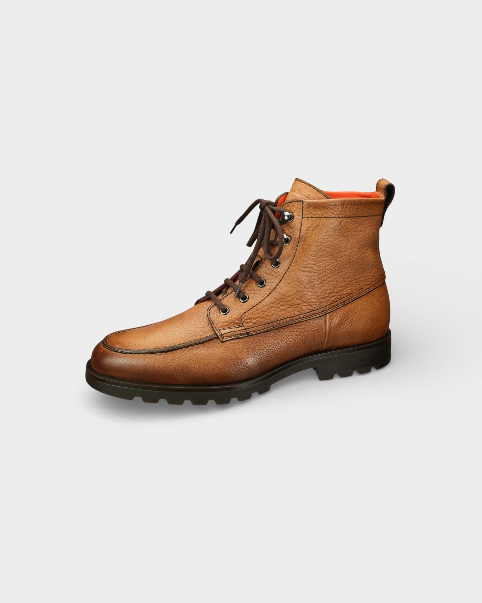 Santoni Shoes Flair Side Zip Desert Boot