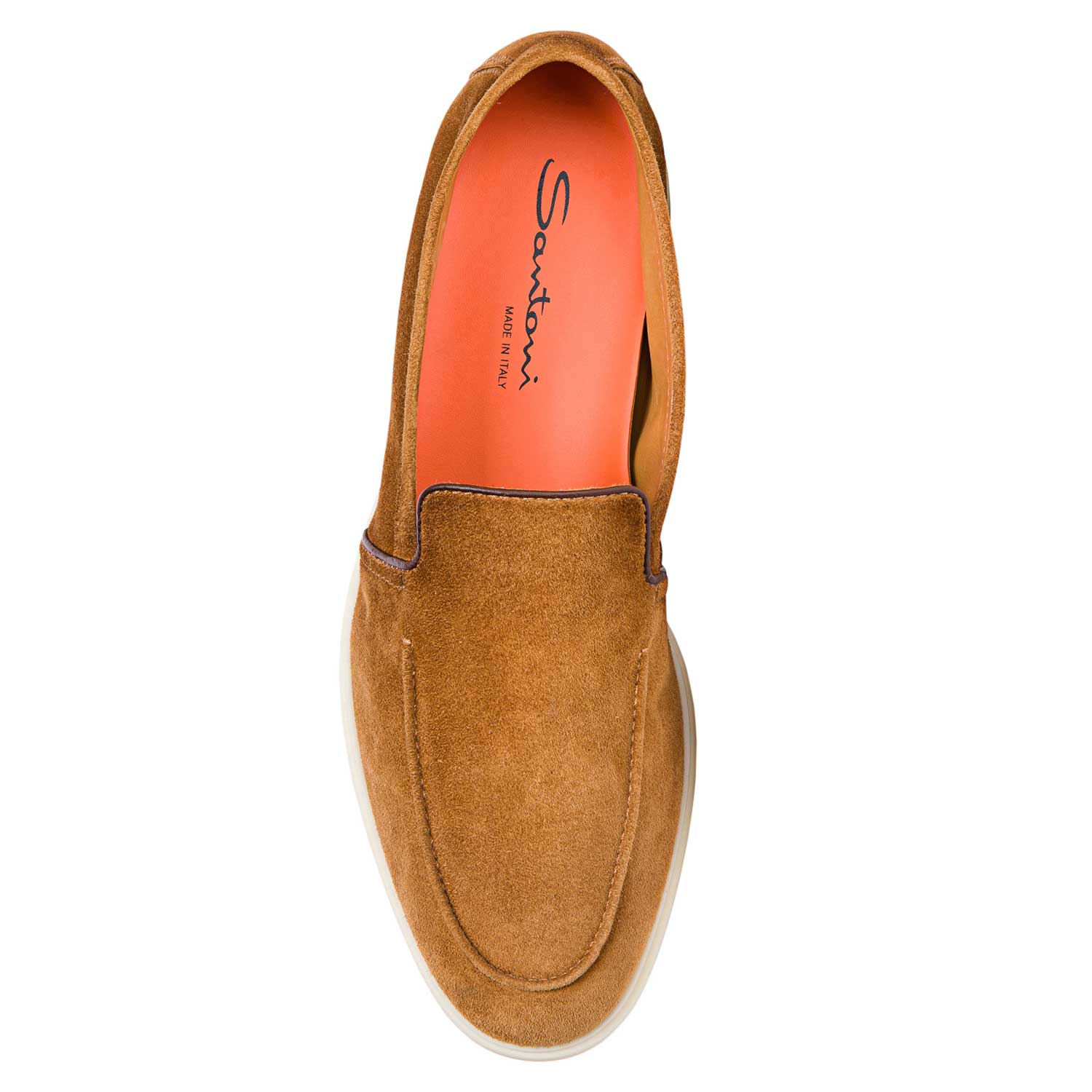 サンダル・ミュール SANTONI Cappuccino Leather Didi Slippers サンダル・ミュール SANTONI Cappuccino Leather Didi Slippers