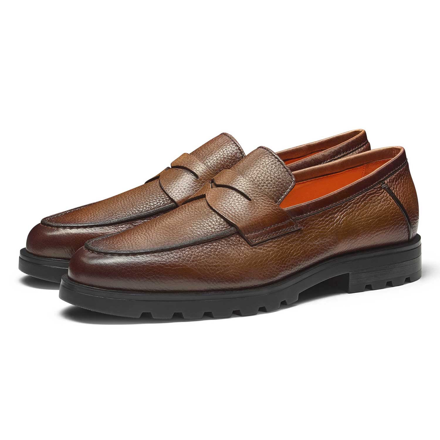 Santoni Shoes Rock Penny Loafer