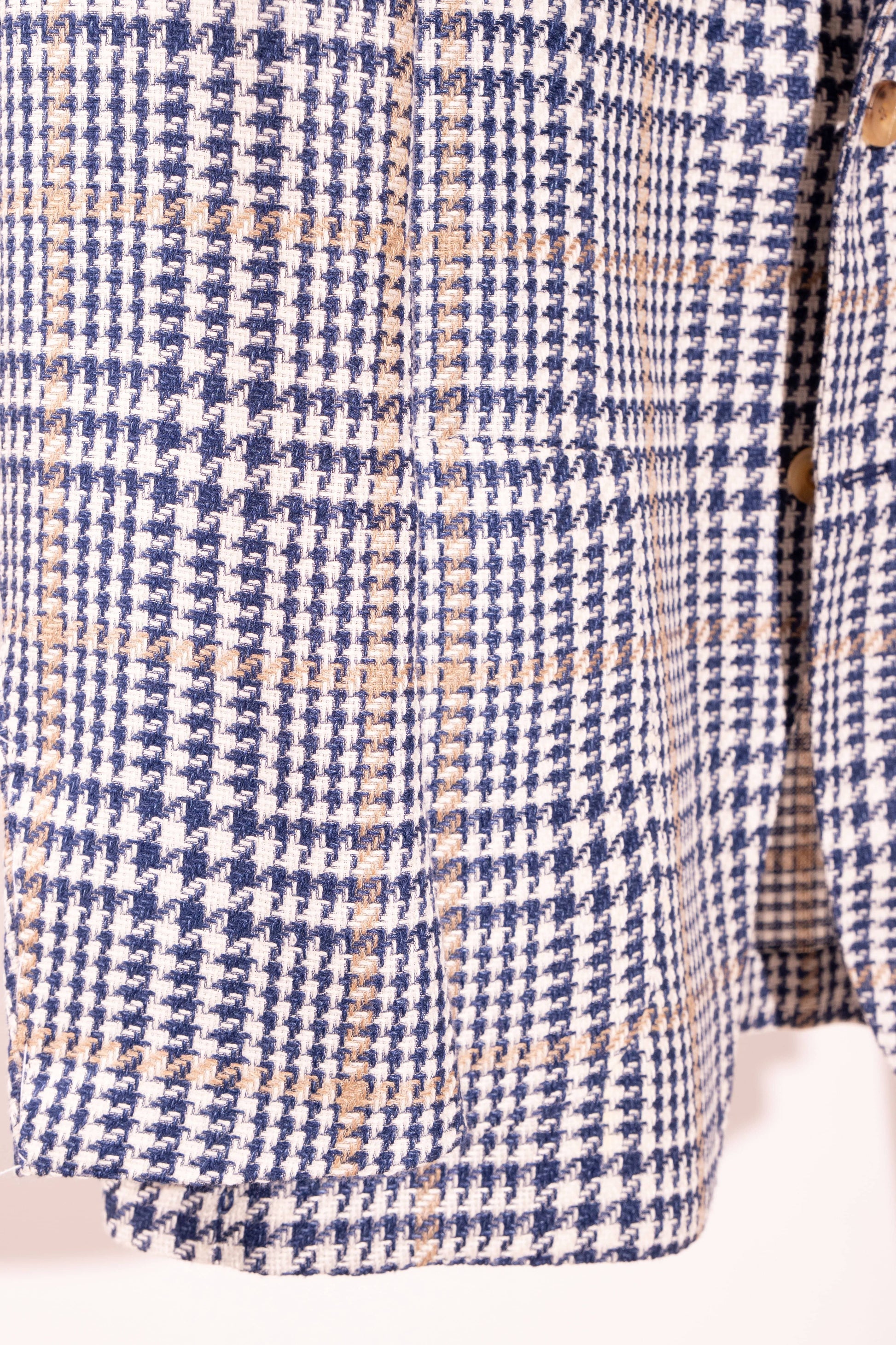 Sartorio Big Plaid - BLUE/TAN