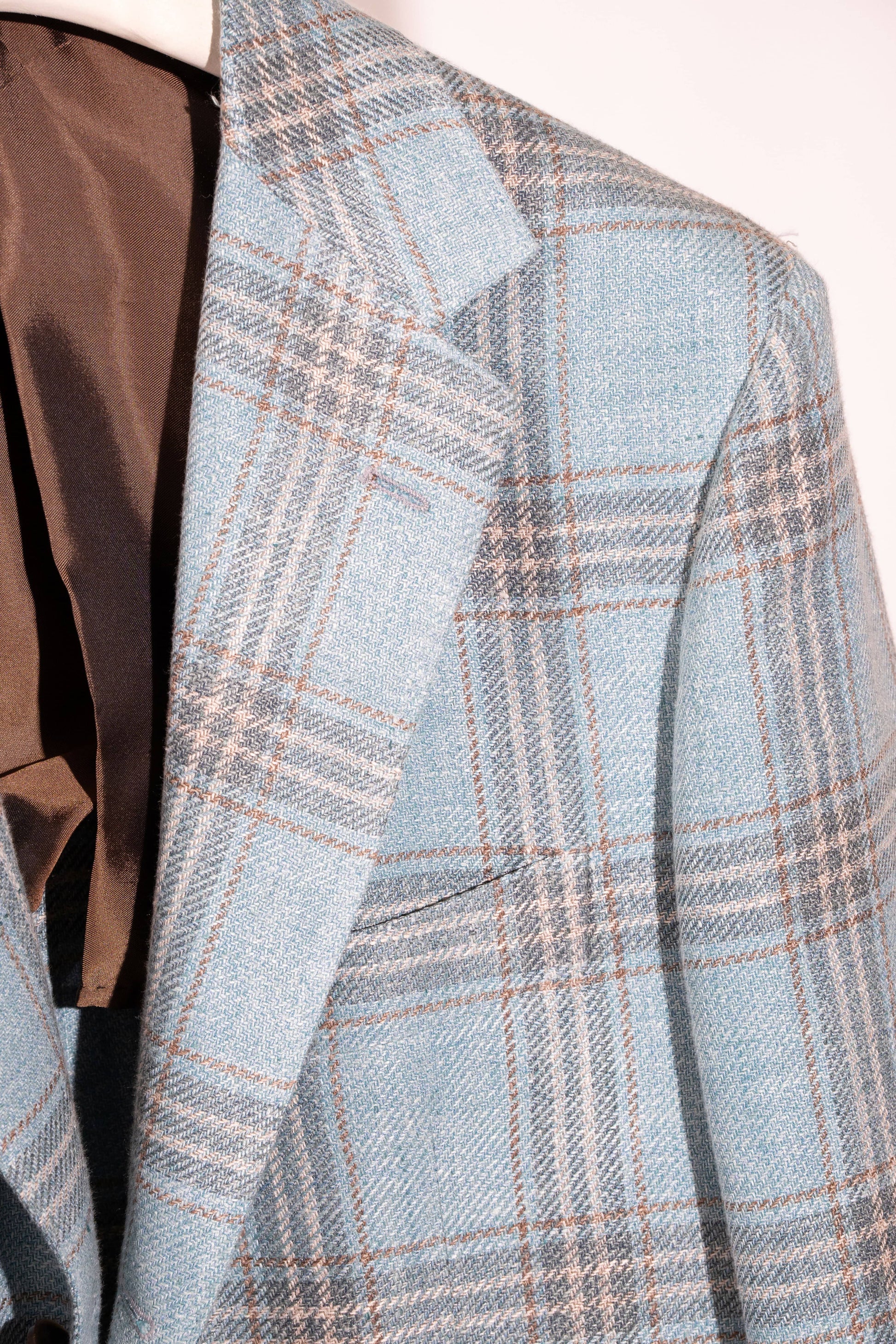 Sartorio Plaid Sp Ct - TEAL