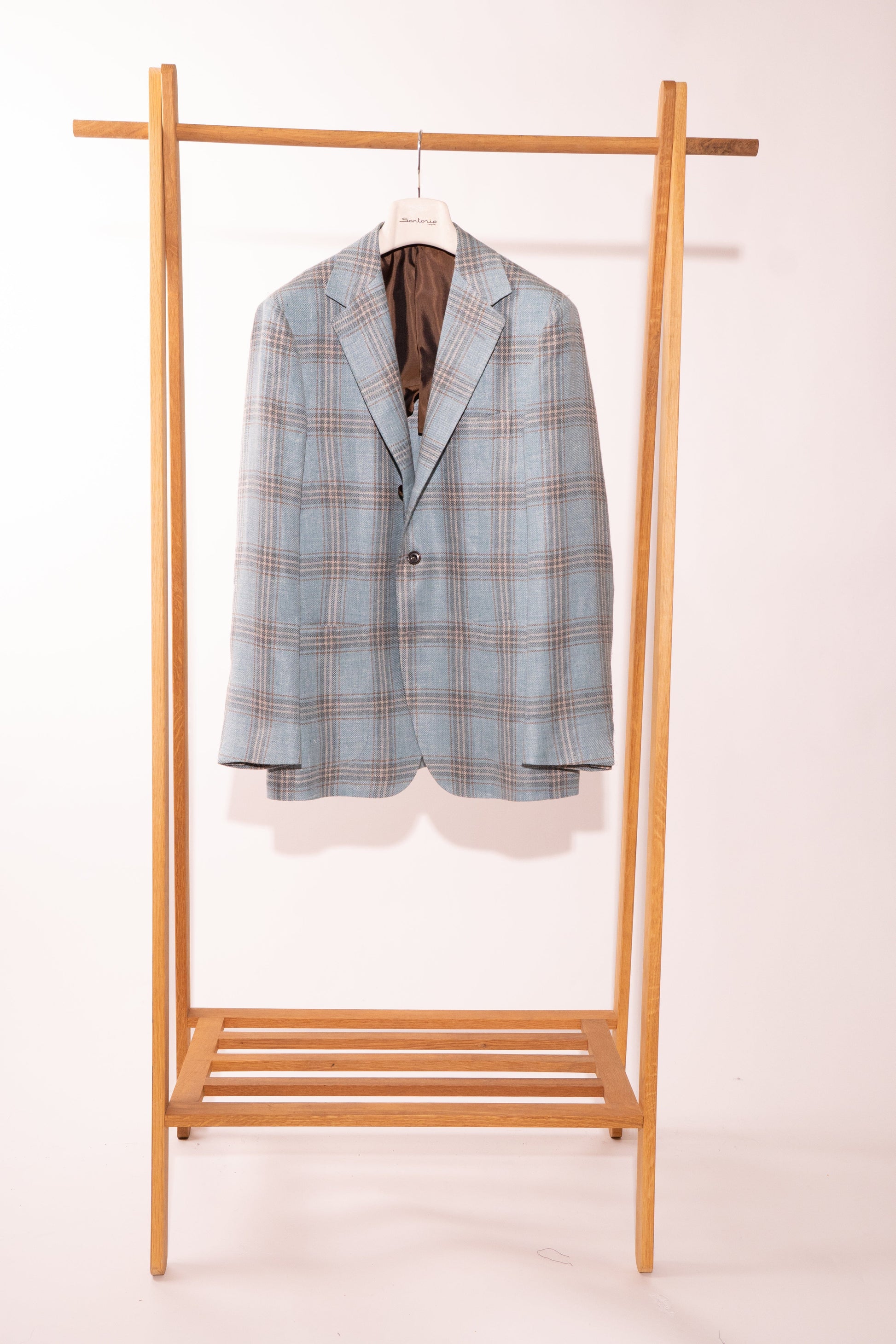 Sartorio Plaid Sp Ct - TEAL