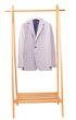 Sartorio Sport Coats Gray and Royal Blue Tattersall Sport Jacket