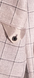 Sartorio Sport Coats Light and Dark Gray Windowpane Sport Jacket