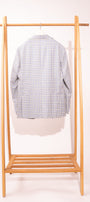 Sartorio Sport Coats Light Blue and Green Tattersall Sport Jacket