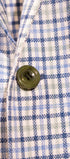 Sartorio Sport Coats Light Blue and Green Tattersall Sport Jacket