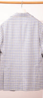 Sartorio Sport Coats Light Blue and Green Tattersall Sport Jacket