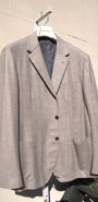 Sartorio Sport Coats Linen Effect in Taupe