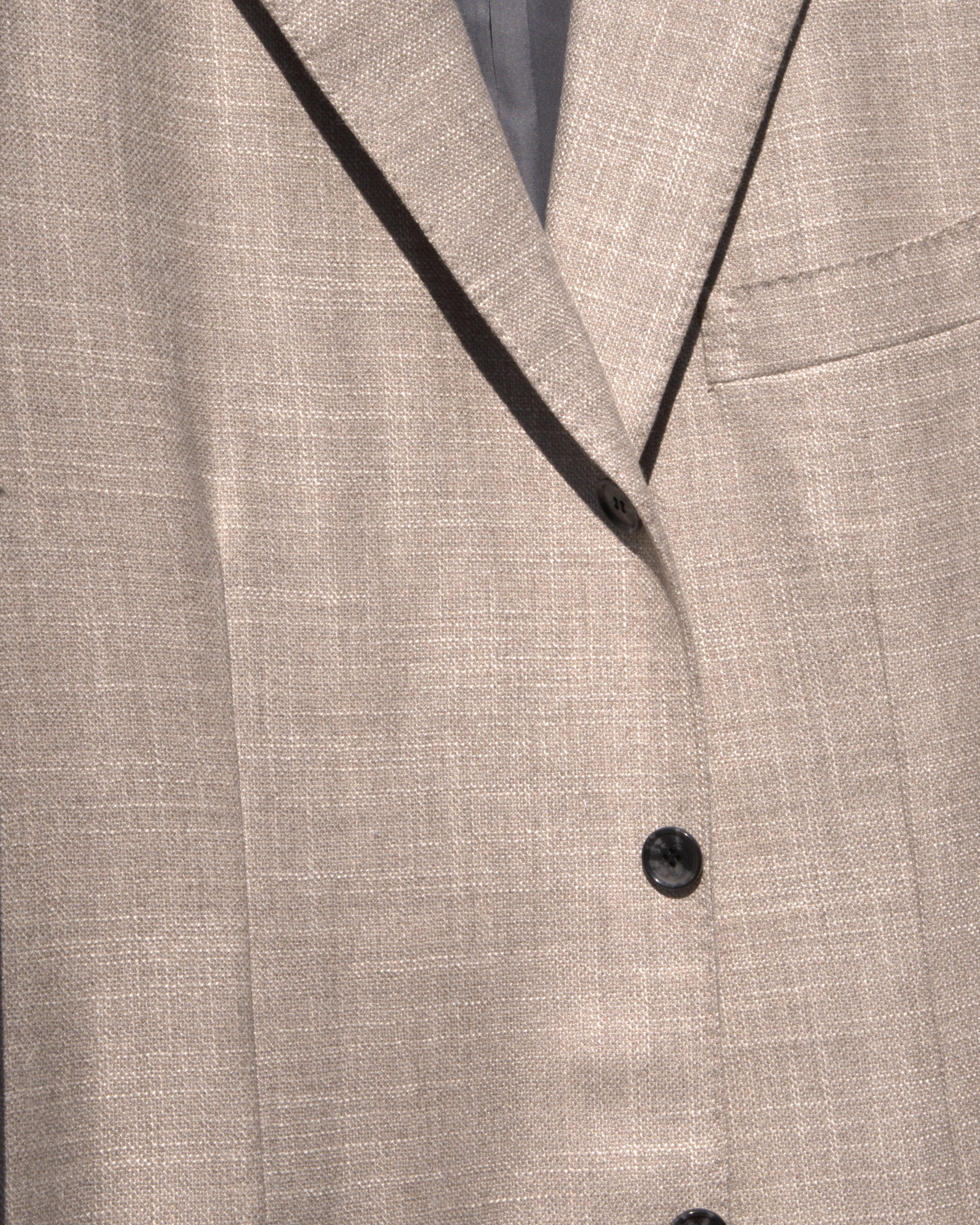 Sartorio Sport Coats Linen Effect in Taupe