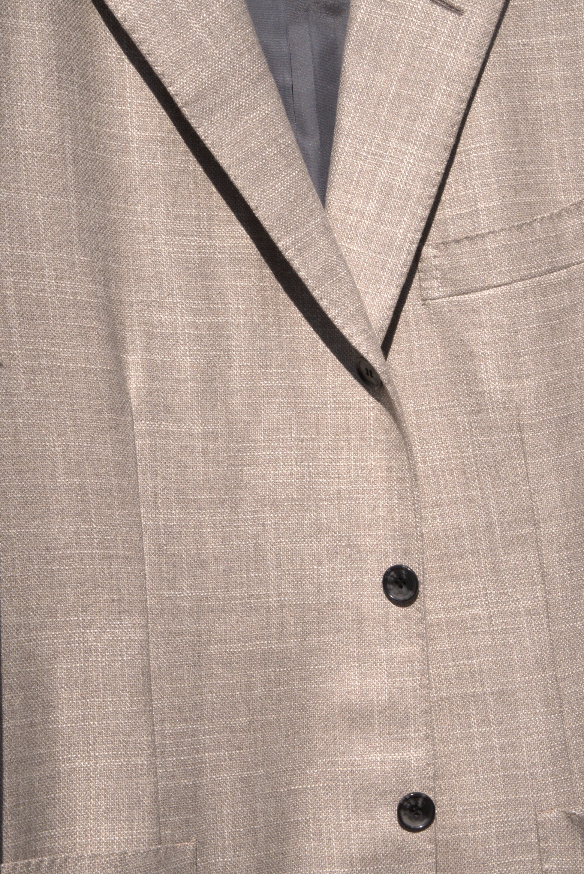 Sartorio Sport Coats Linen Effect in Taupe
