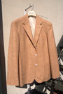 Sartorio Sport Coats Textured Solid Sport Coat in Rust