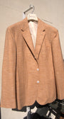 Sartorio Sport Coats Textured Solid Sport Coat in Rust