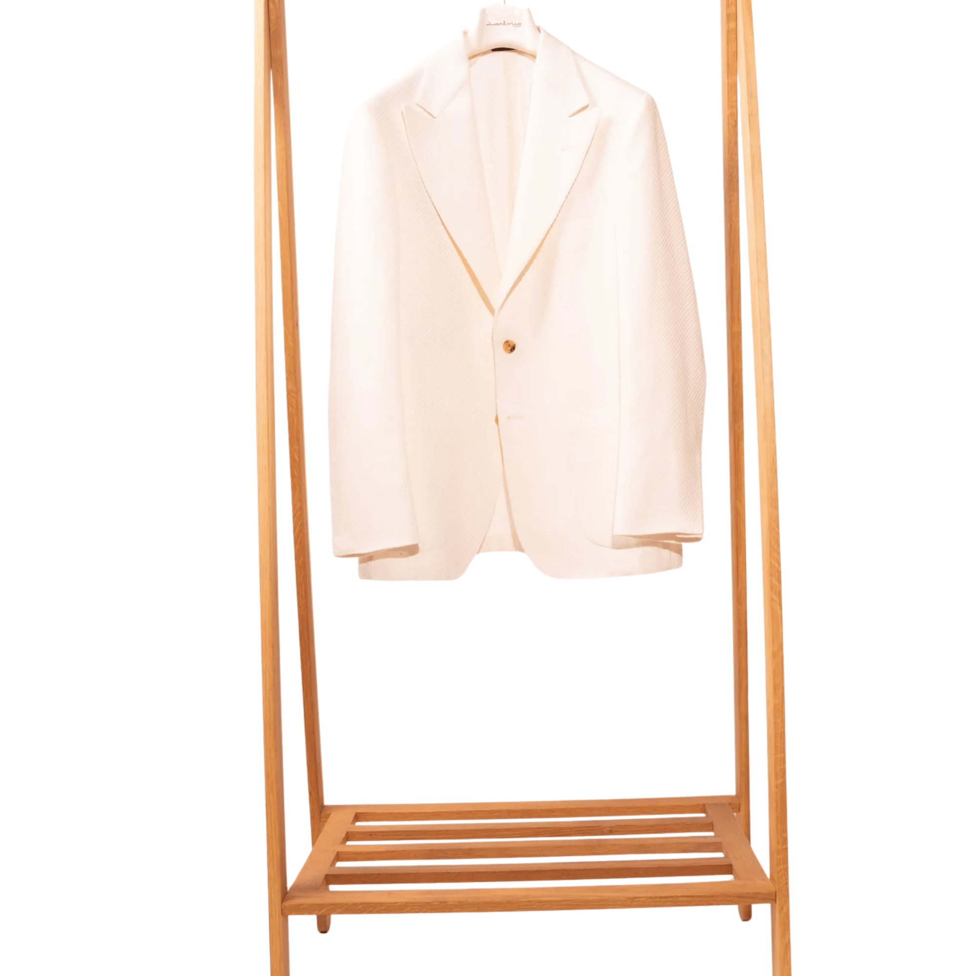 Sartorio Sport Coats White Twill Sport Jacket