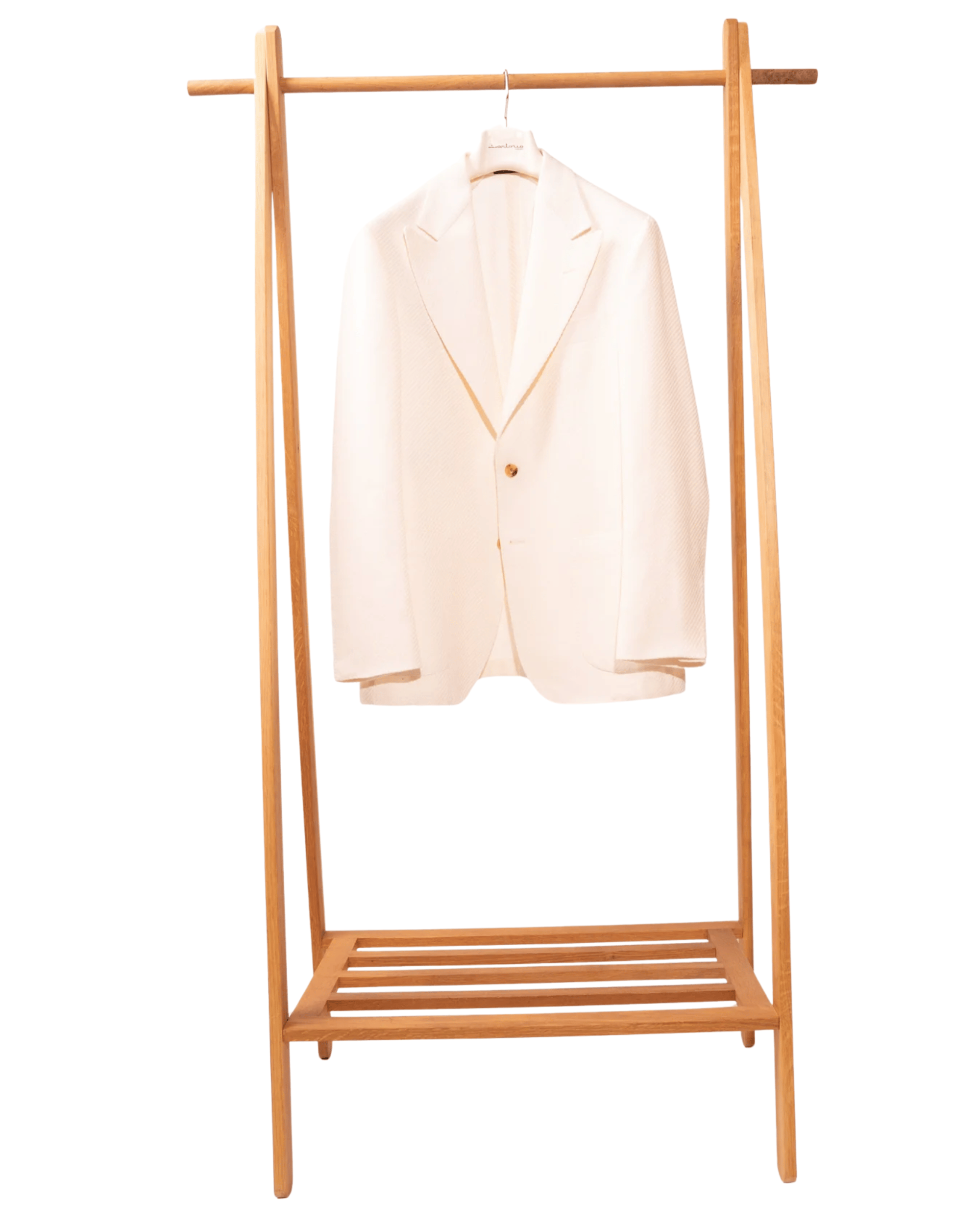 Sartorio Sport Coats White Twill Sport Jacket