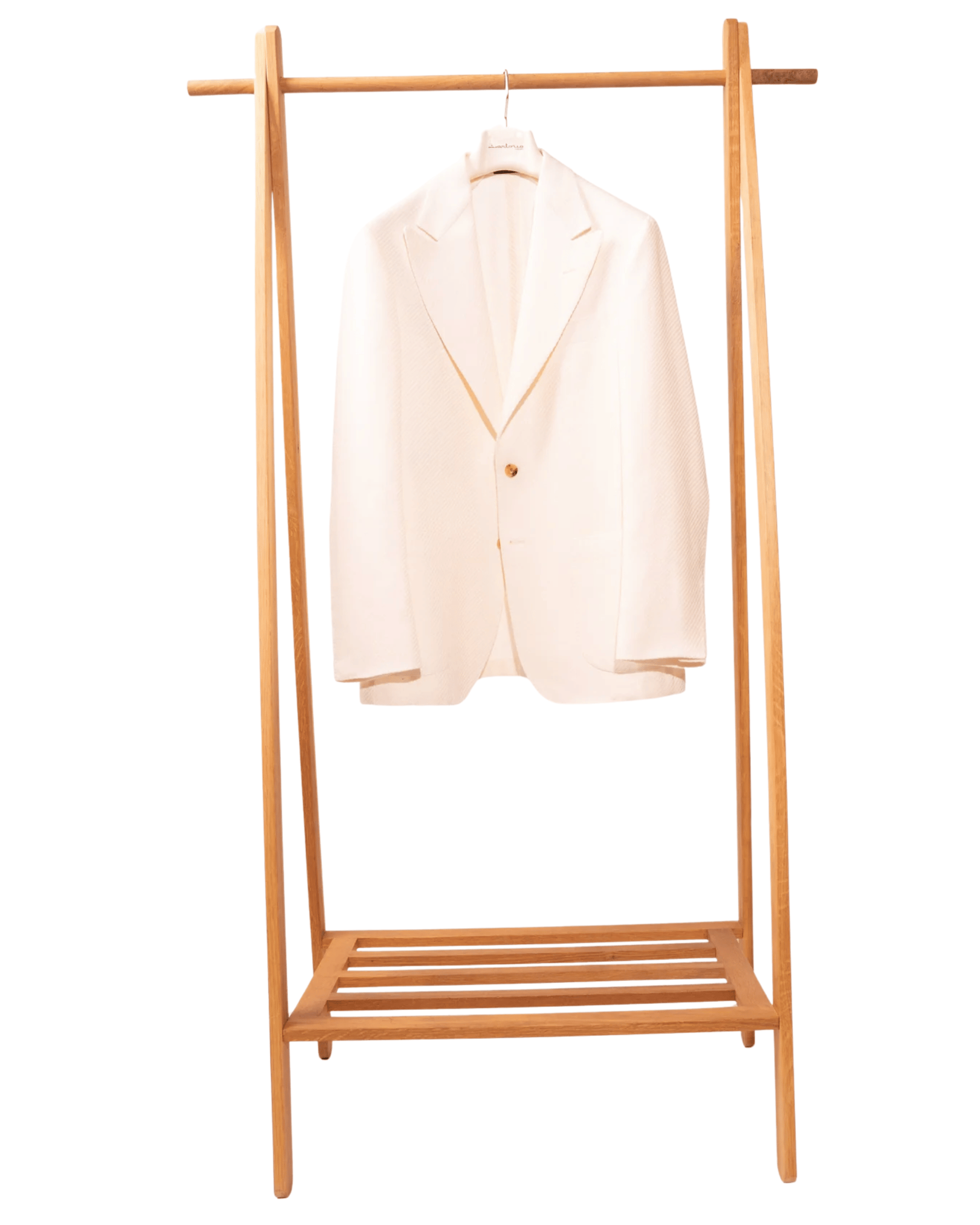 Sartorio Sport Coats White Twill Sport Jacket