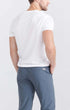 Saxx Underwear & Sleep Cooling Cotton V-Neck Undershirt (White)