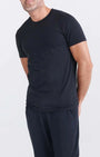 Saxx Underwear Underwear BLACK / XS Cooling Cotton Crew Neck Undershirt
