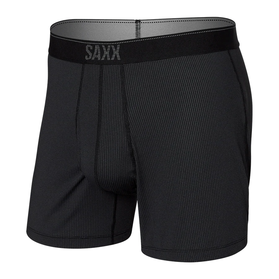 Saxx Underwear Underwear & Sleep Black / M Quest Quick-Dry Mesh Boxer