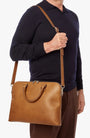 Shinola Luggage Portfolio Briefcase in Tan