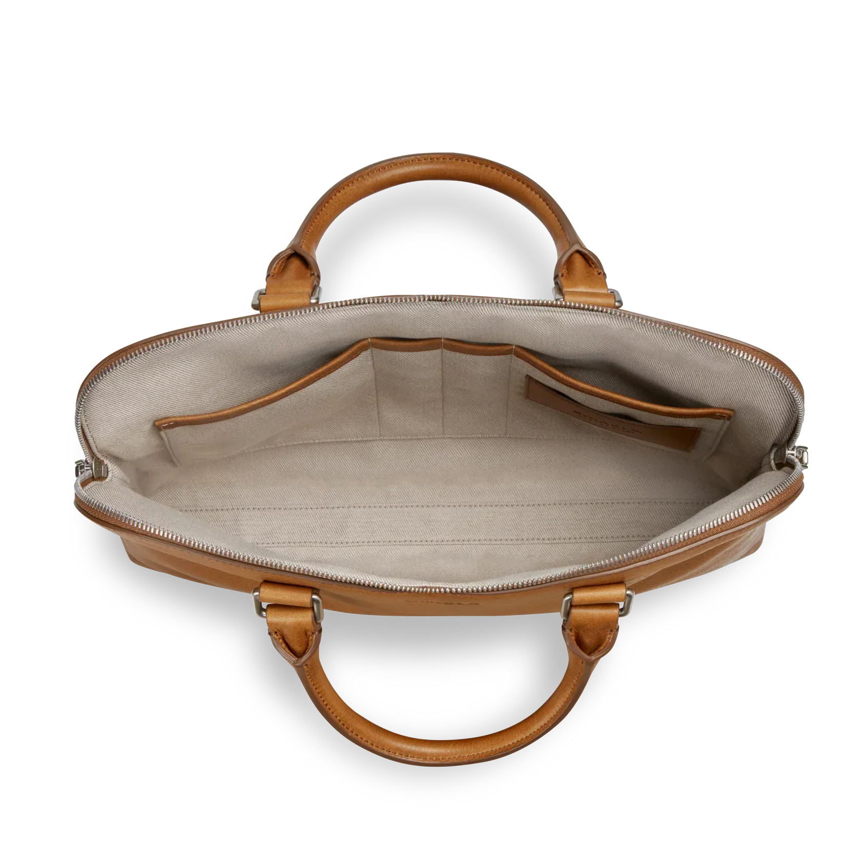 Shinola Luggage Portfolio Briefcase in Tan