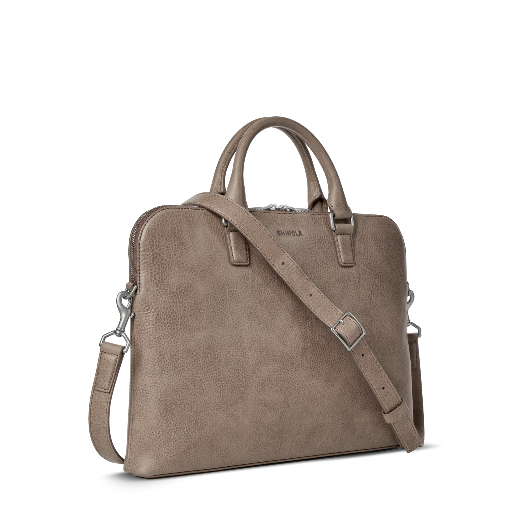 Shinola Luggage STONE / OS Portfolio Briefcase