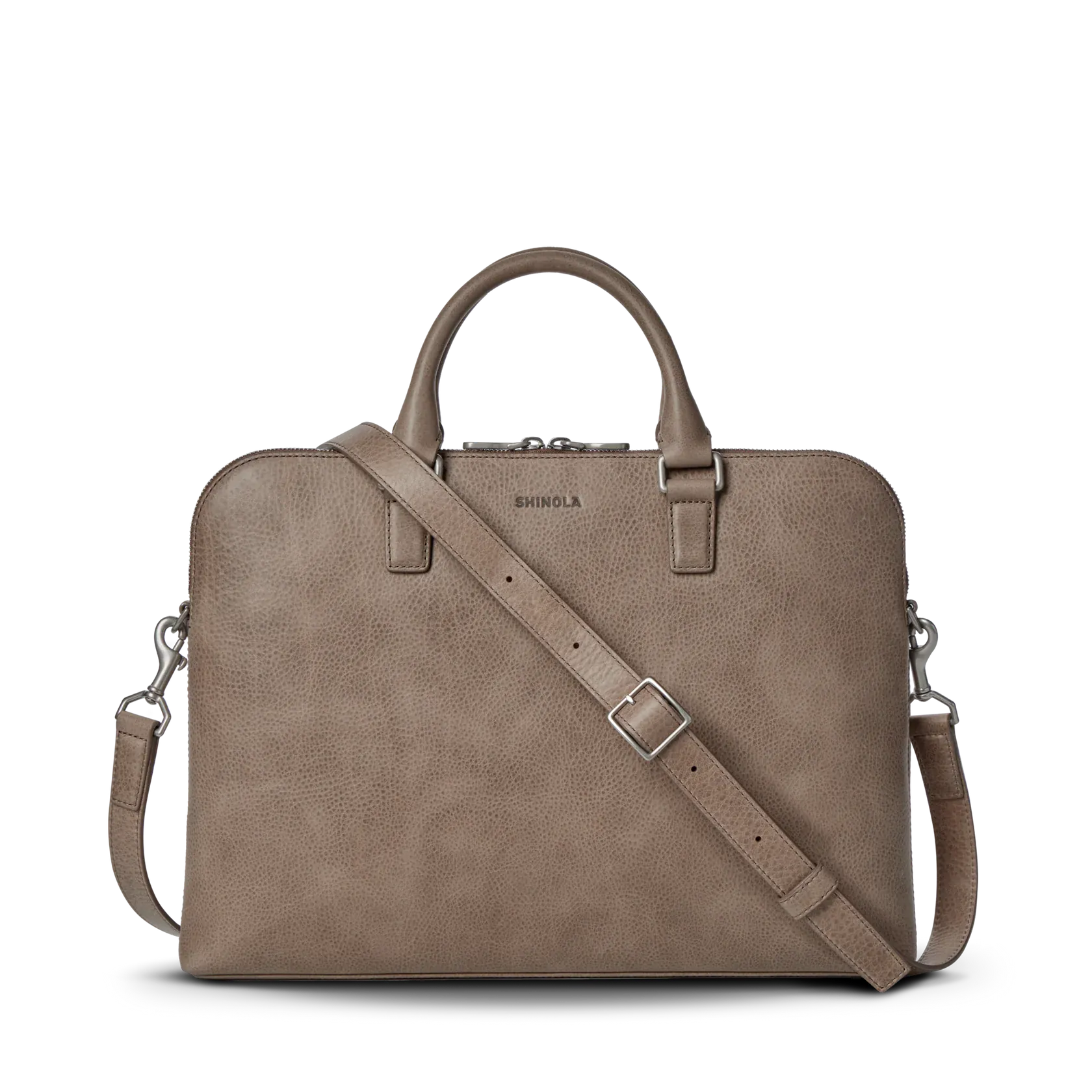 Shinola Luggage STONE / OS Portfolio Briefcase