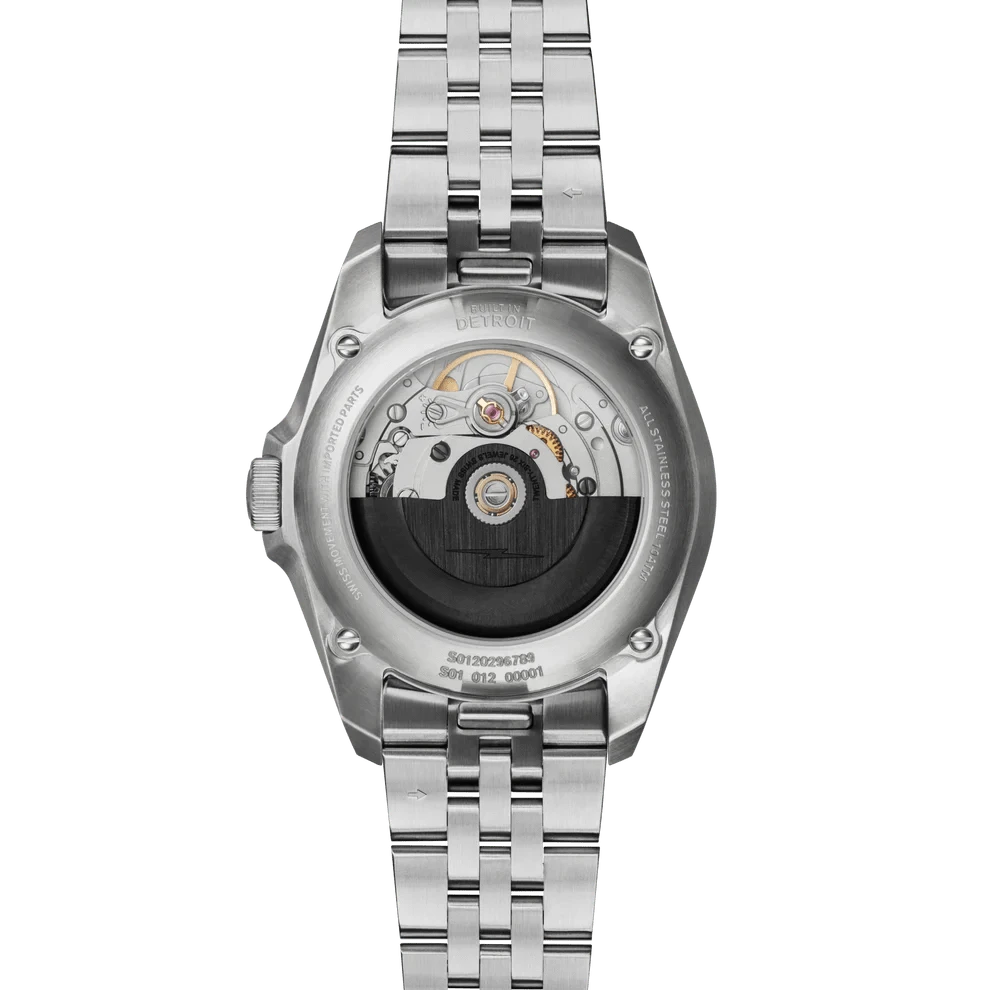 Shinola Watches Circadian Monster Automatic Watch - Gray Mother of Pearl