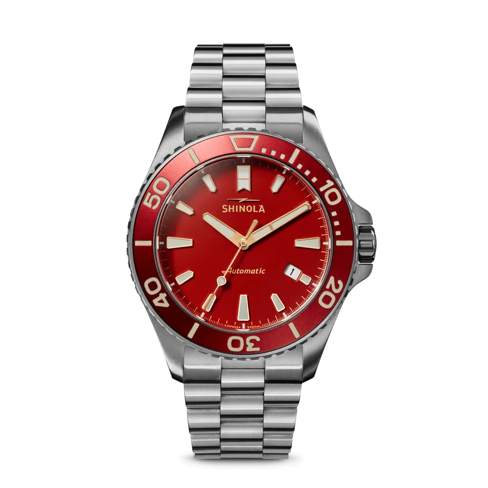 Shinola Watches Lava Lake Monster Automatic Watch 43mm