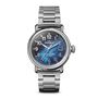 Shinola Watches MOTHER OF PEARL SILVER Runwell 3HD - Cadet Blue - 36mm