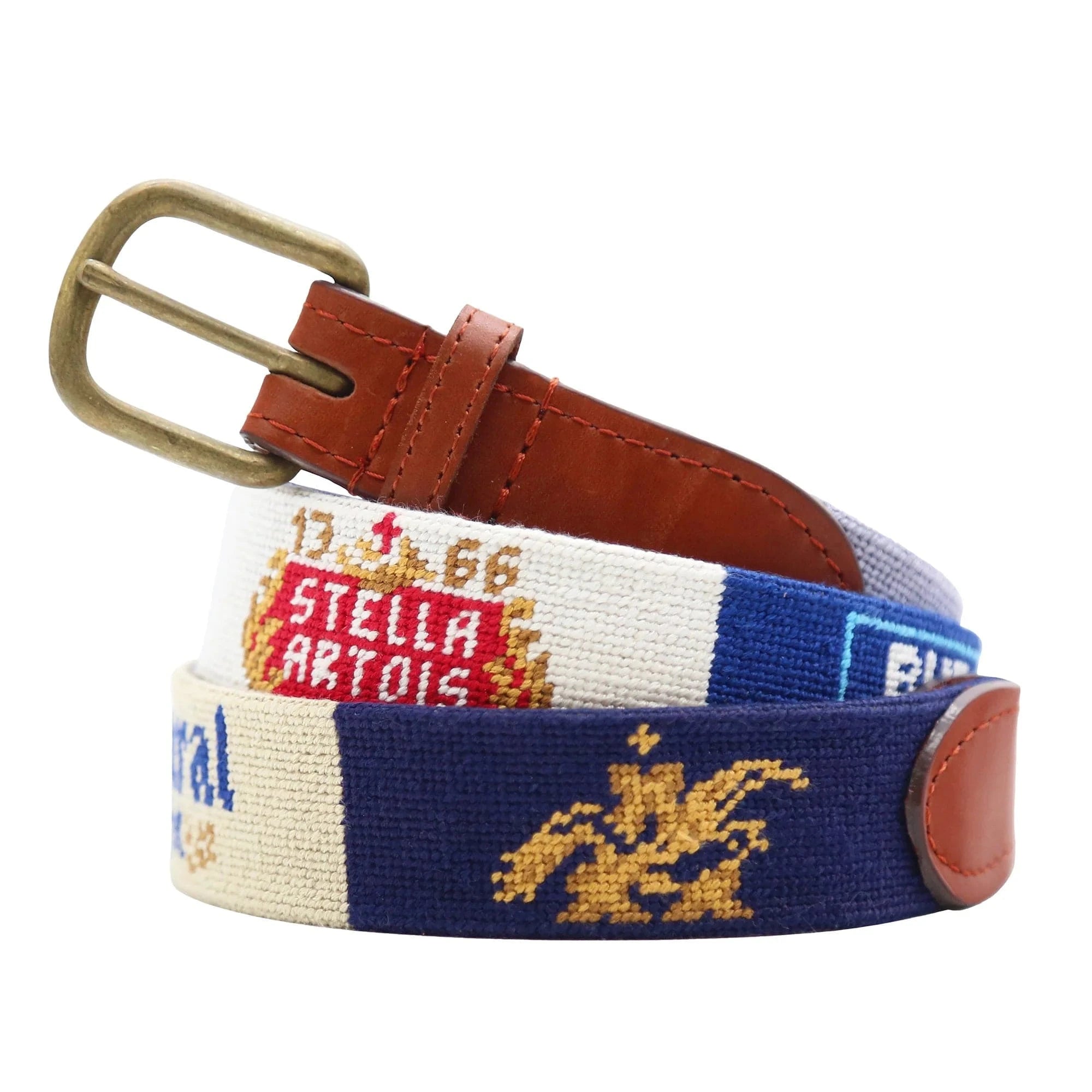 Smathers & Branson Belt Anheuser Busch Beer Labels Belt