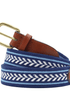 Smathers & Branson Belt Camden Stripe Belt