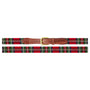 Smathers & Branson Belt Christmas Plaid Belt