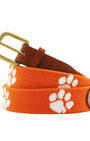 Smathers & Branson Belt Clemson Belt in Orange