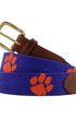 Smathers & Branson Belt Clemson University Needlepoint Belt