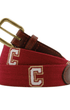 Smathers & Branson Belt College of Charleston Needlepoint Belt