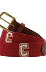 Smathers & Branson Belt College of Charleston Needlepoint Belt