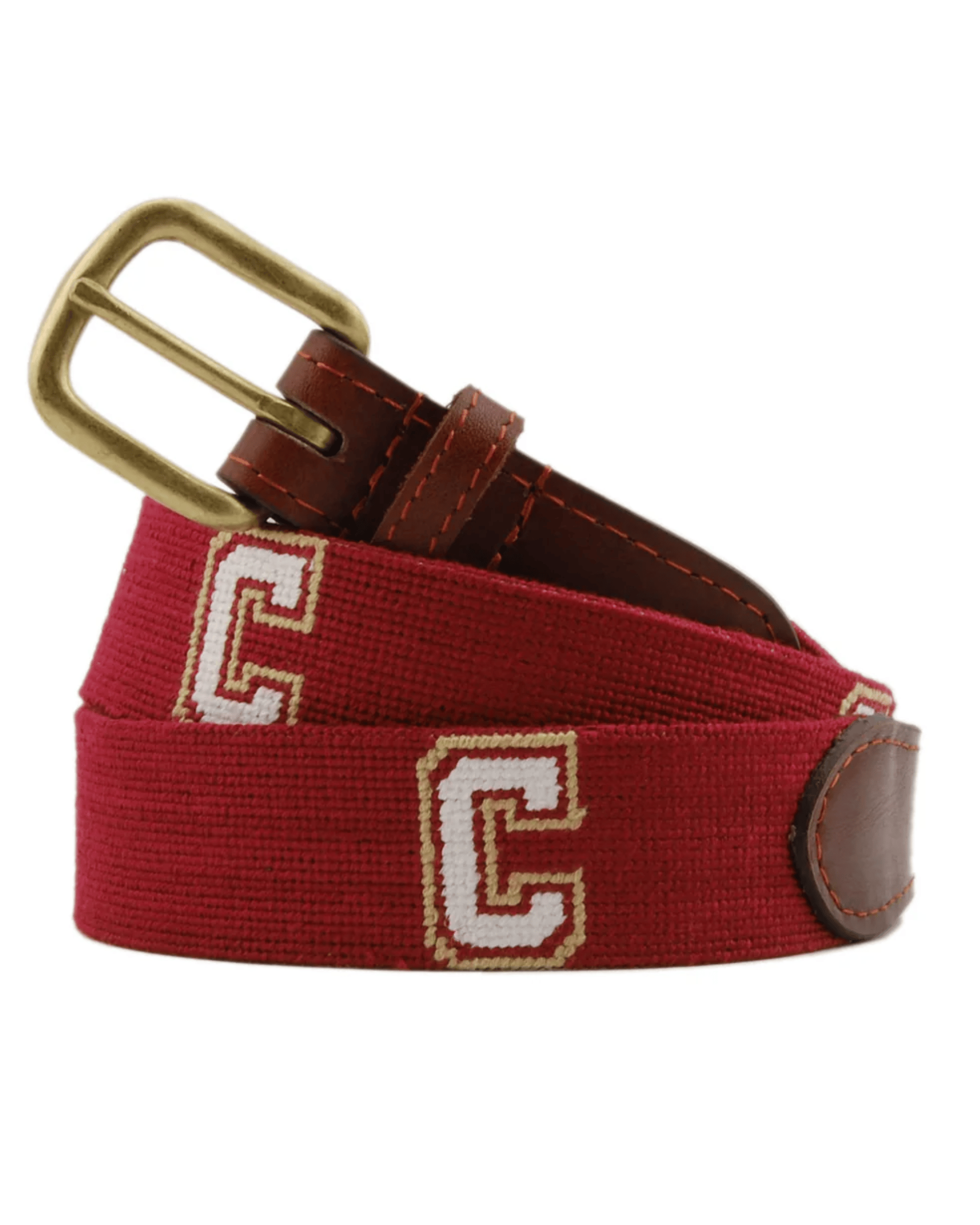 Smathers & Branson Belt College of Charleston Needlepoint Belt