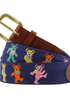 Smathers & Branson Belt Dancing Bears Needlepoint Belt