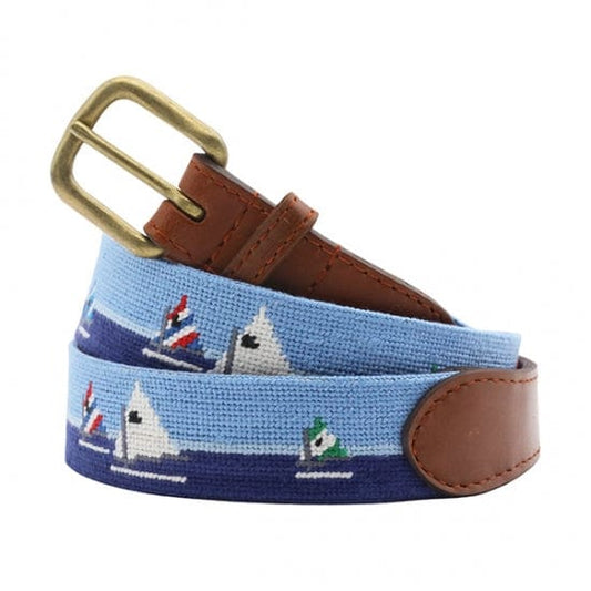 Smathers & Branson Belt Day Sailor Needlepoint Belt