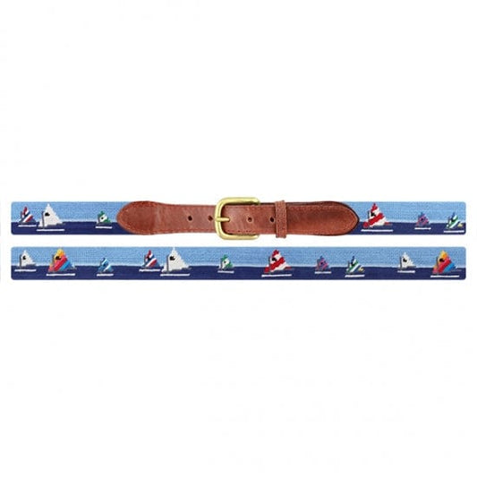 Smathers & Branson Belt Day Sailor Needlepoint Belt
