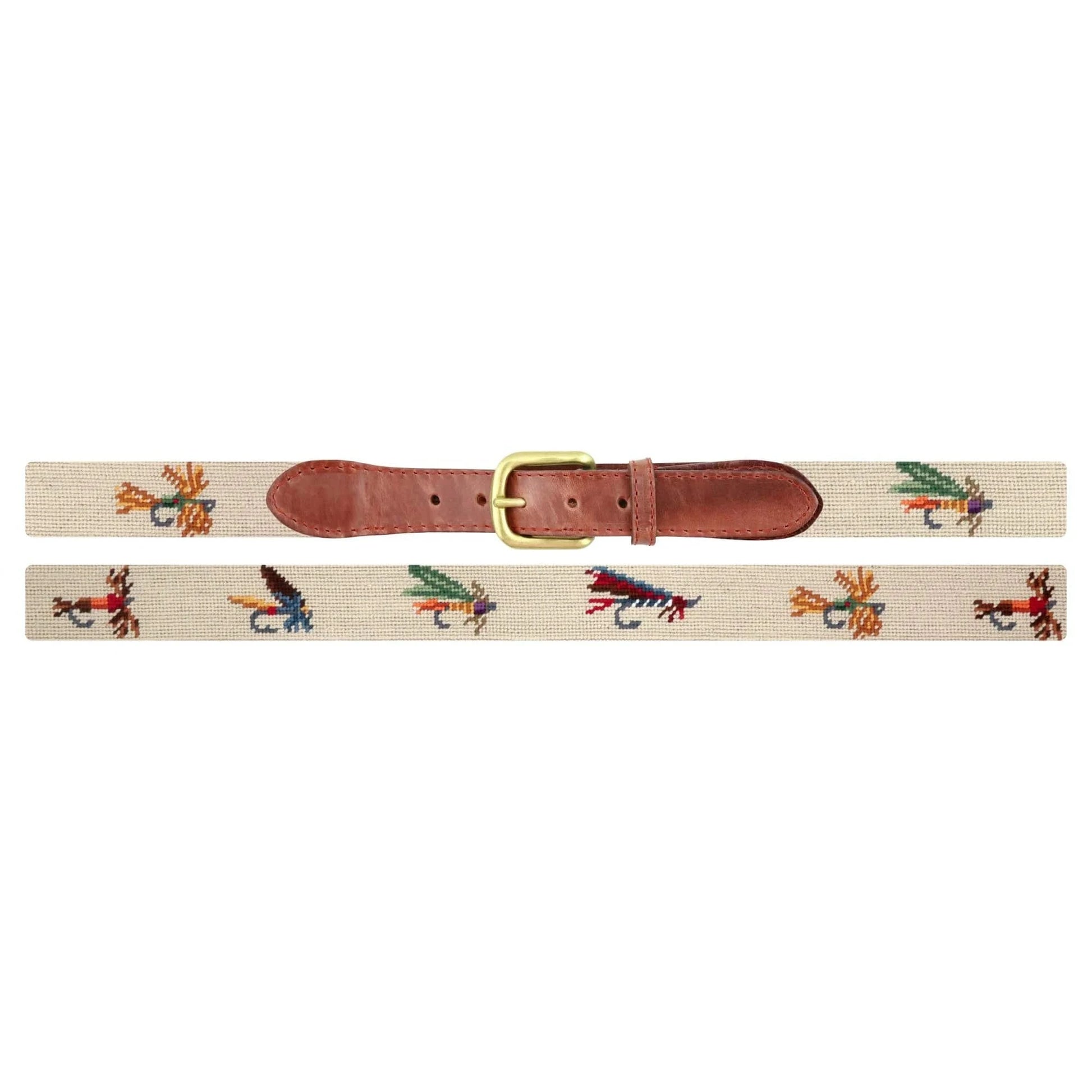 Smathers & Branson Belt Fishing Flies Belt (Light Khaki)
