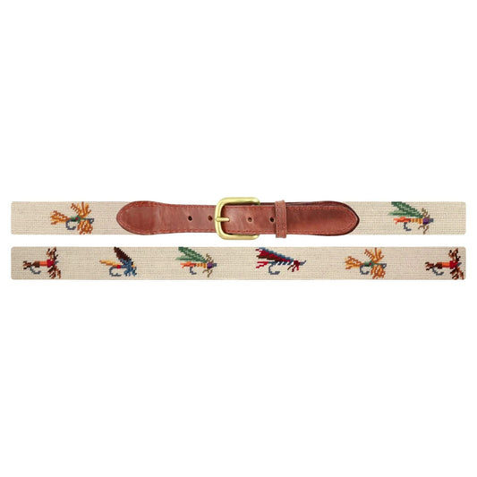 Smathers & Branson Belt Fishing Flies Belt (Light Khaki)