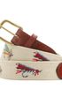Smathers & Branson Belt Fishing Flies Belt (Light Khaki)